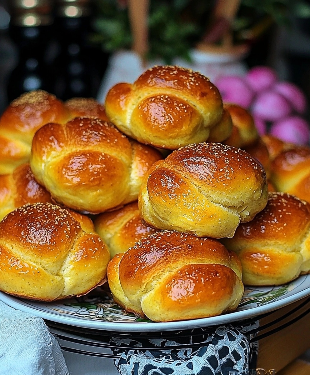 Lussekatter suédoises au safran