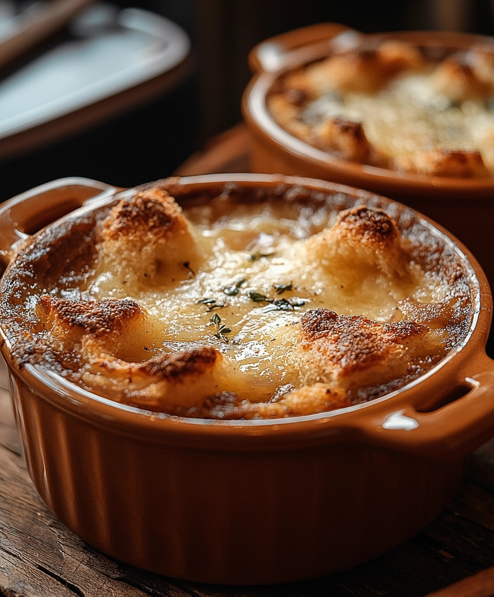 Soupe à l'oignon française