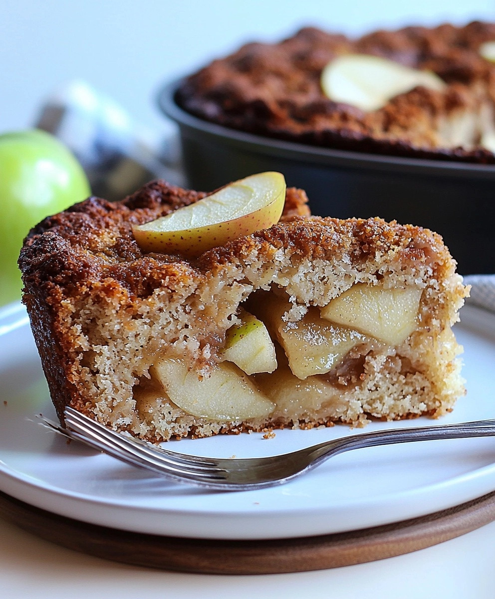 Gâteau aux pommes protéiné