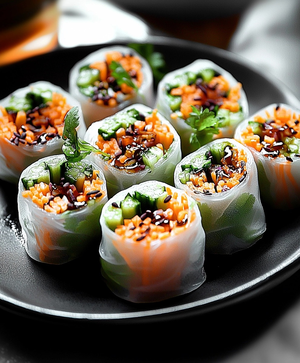 Mini rouleaux de printemps