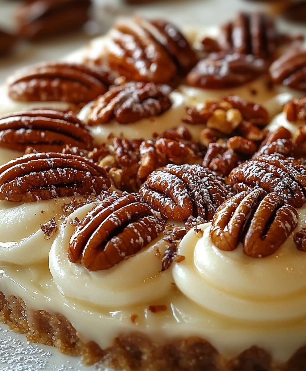 Tarte vanille pécan