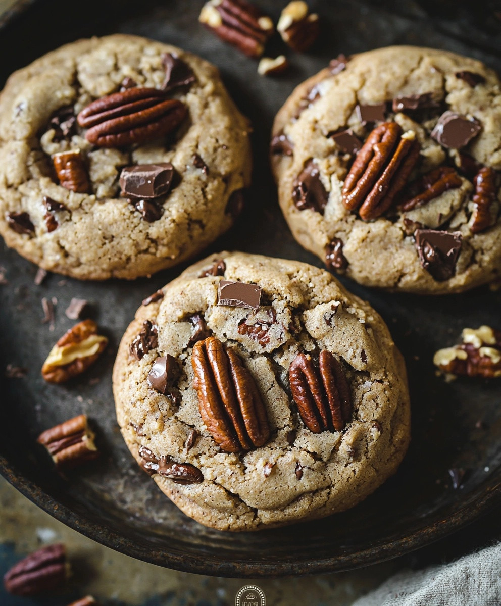 Cookies chocolat noix de pécan