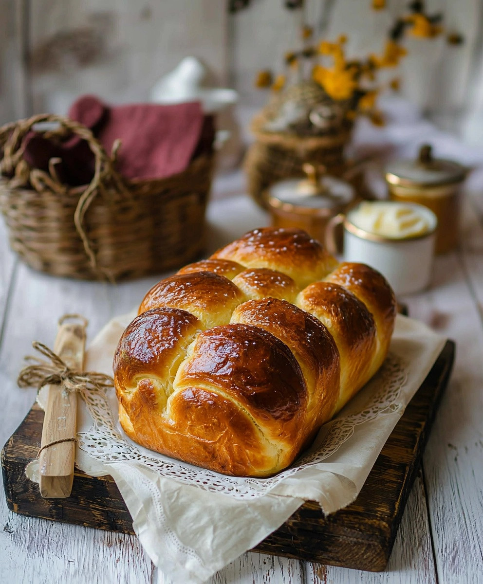 Brioche au beurre maison