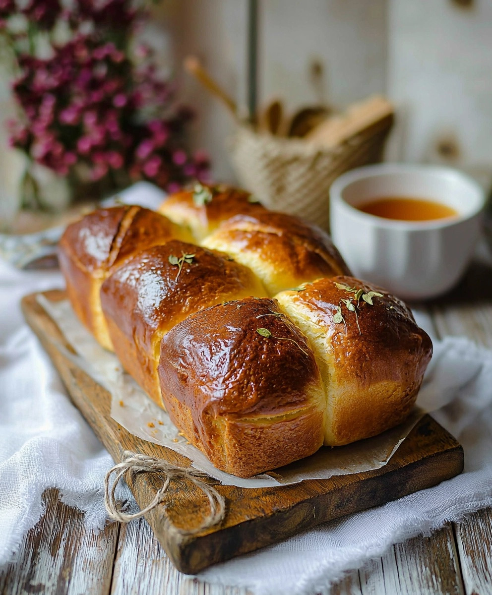 Brioche au beurre maison