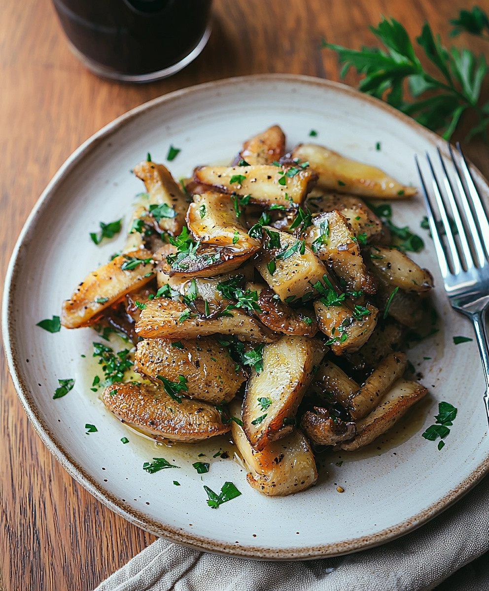 Pleurotes sautés à la poêle