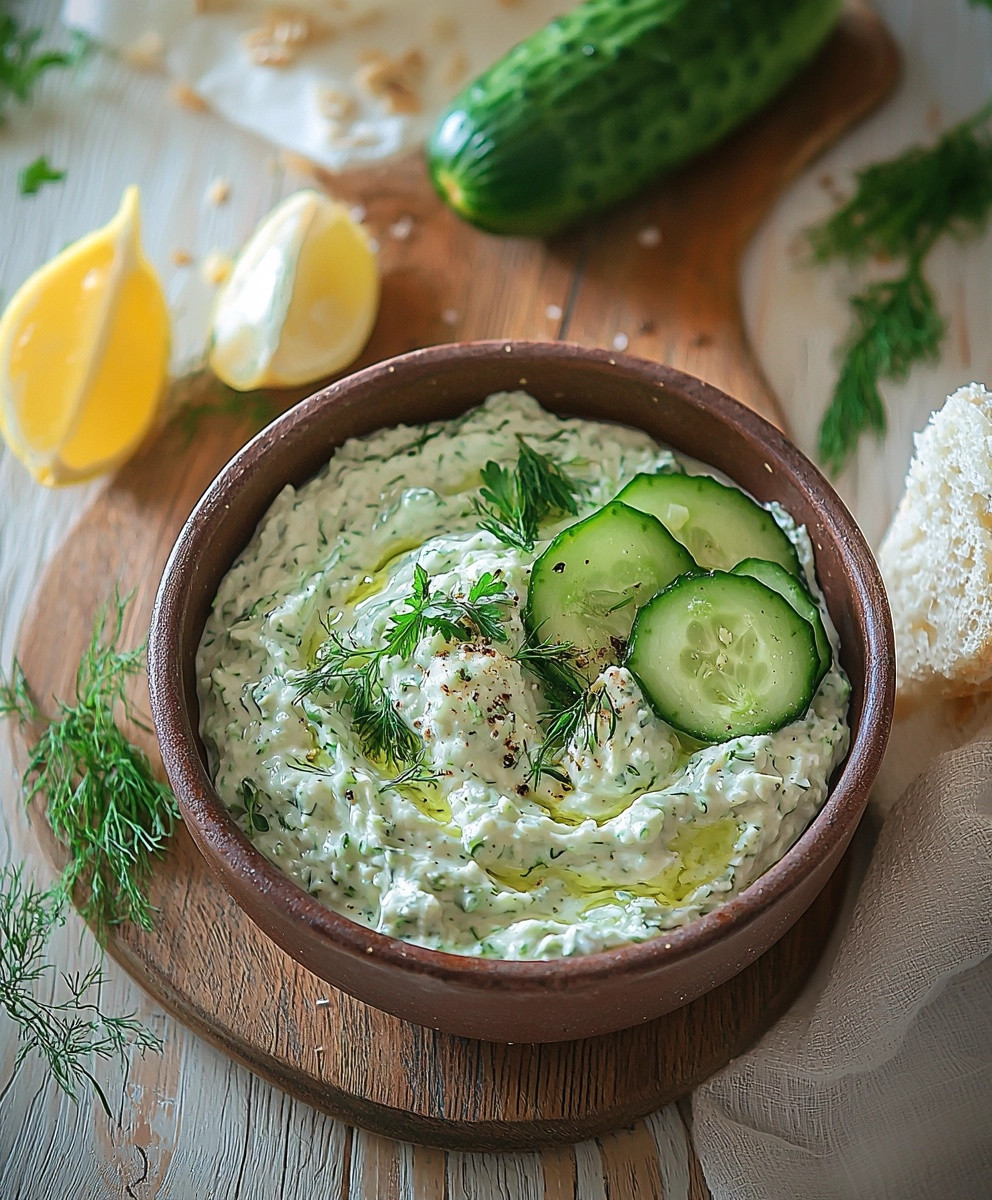 Tzatziki concombre maison