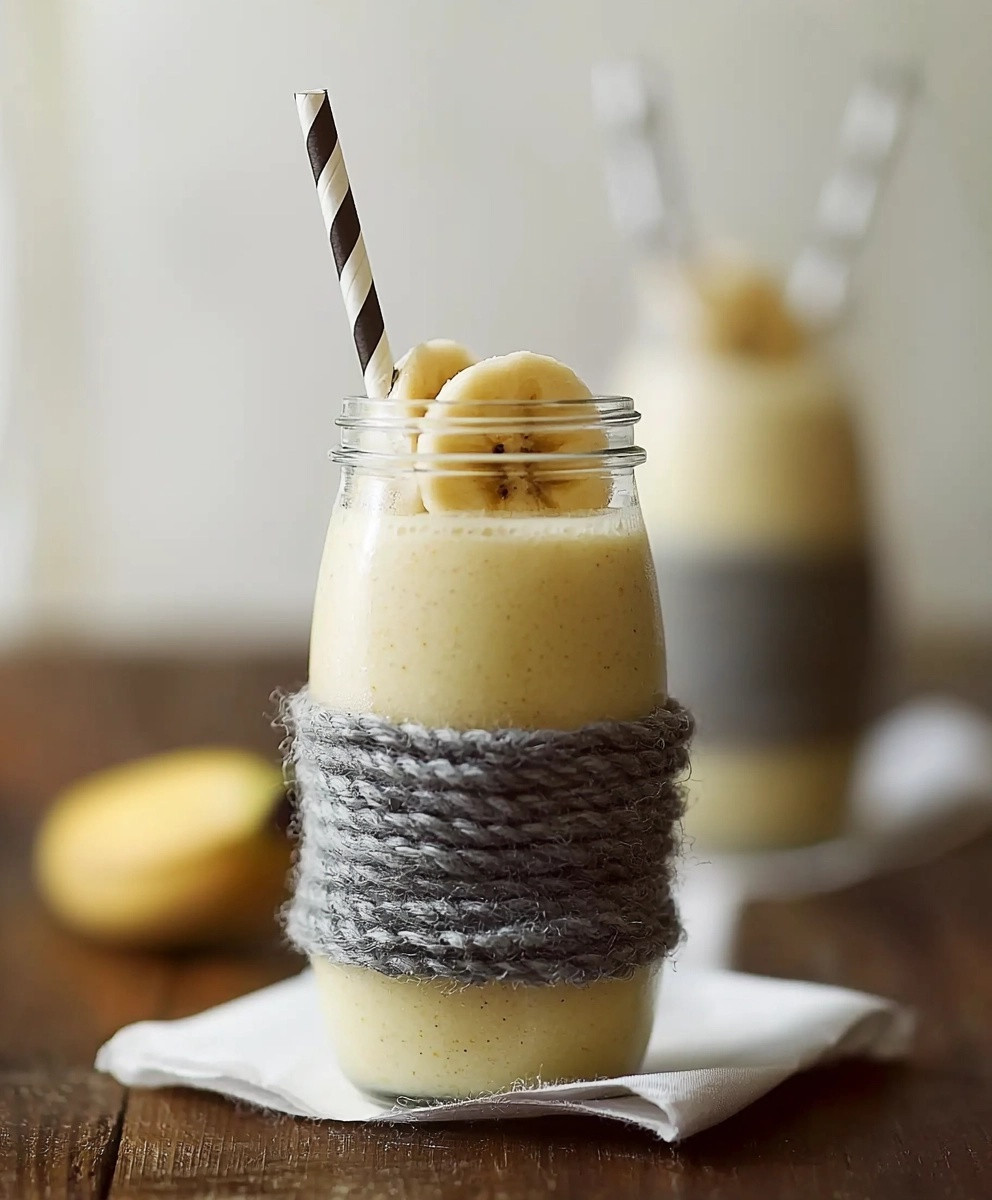 smoothie pomme banane