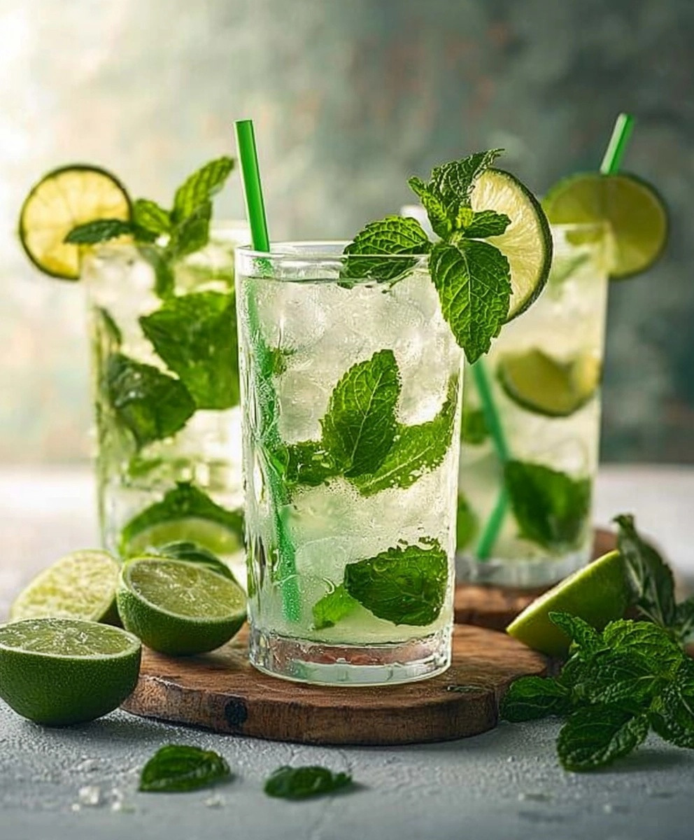 Virgin mojito sans alcool