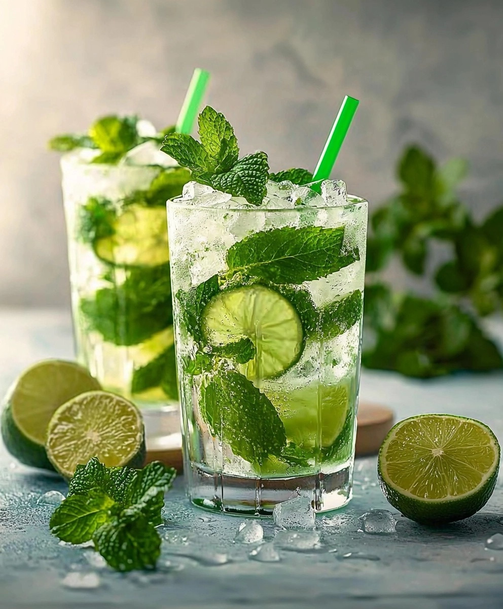 Virgin mojito sans alcool