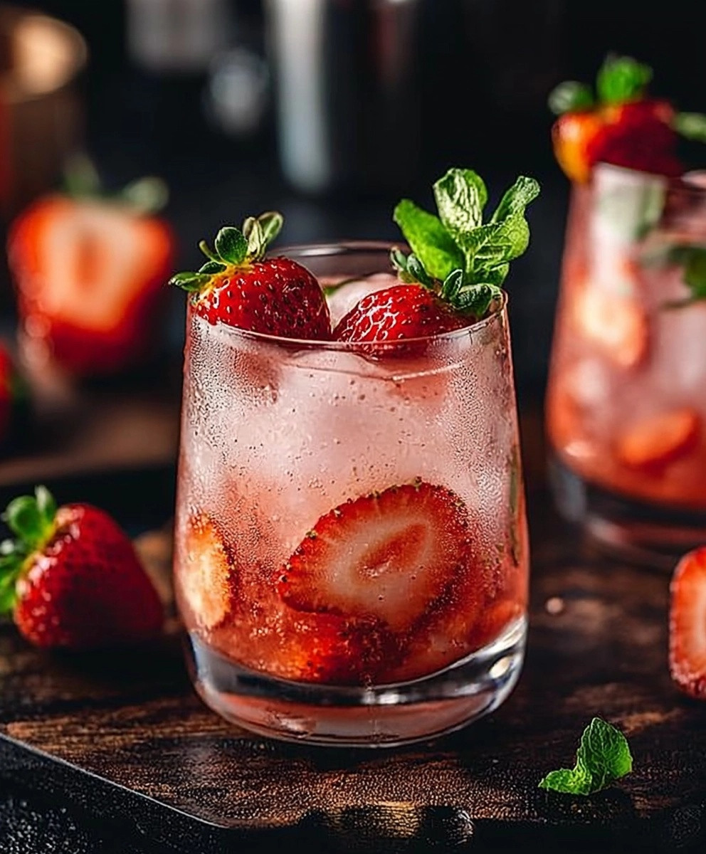 Bloody Mary sans alcool fraises