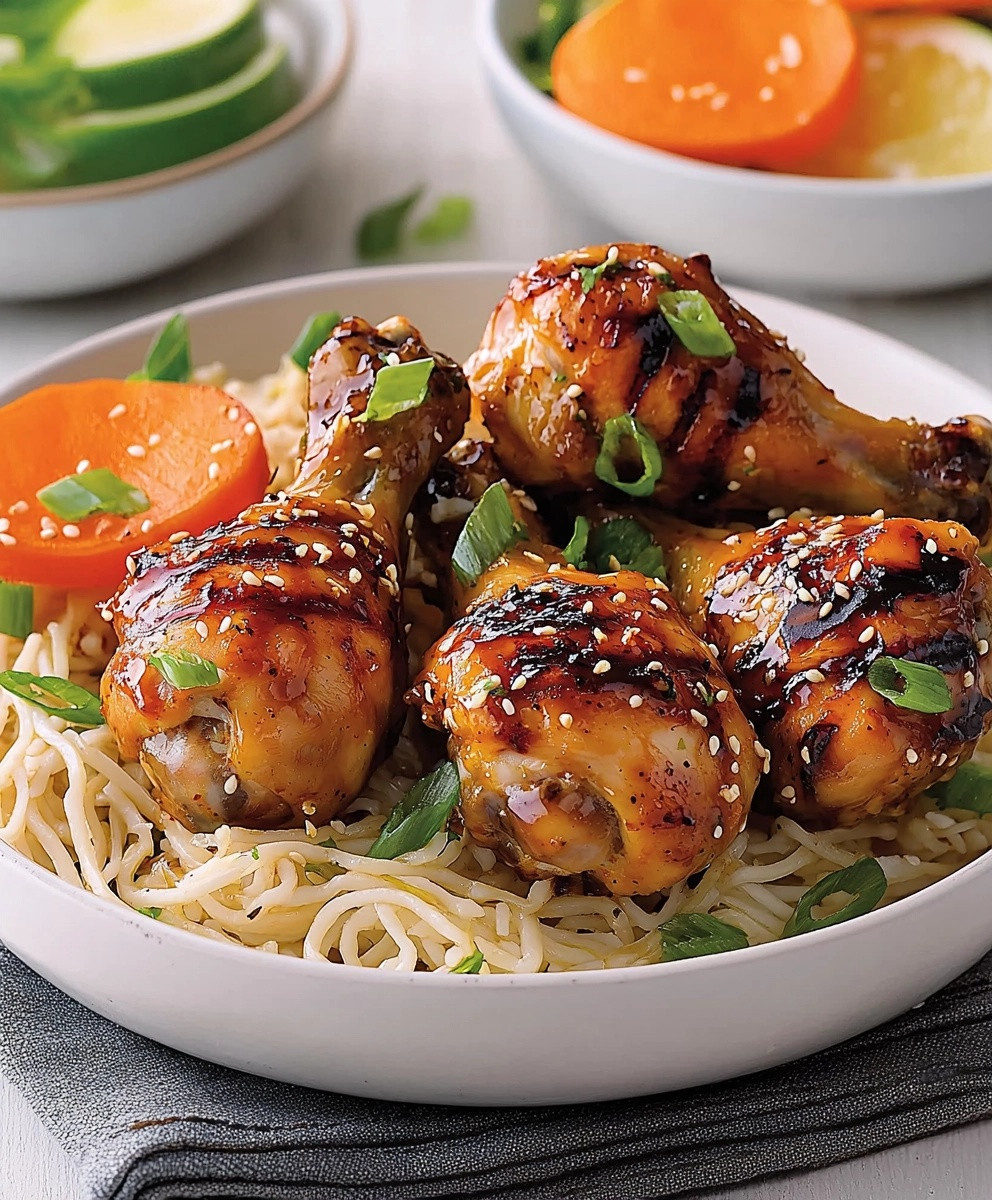 Pilons de poulet sésame
