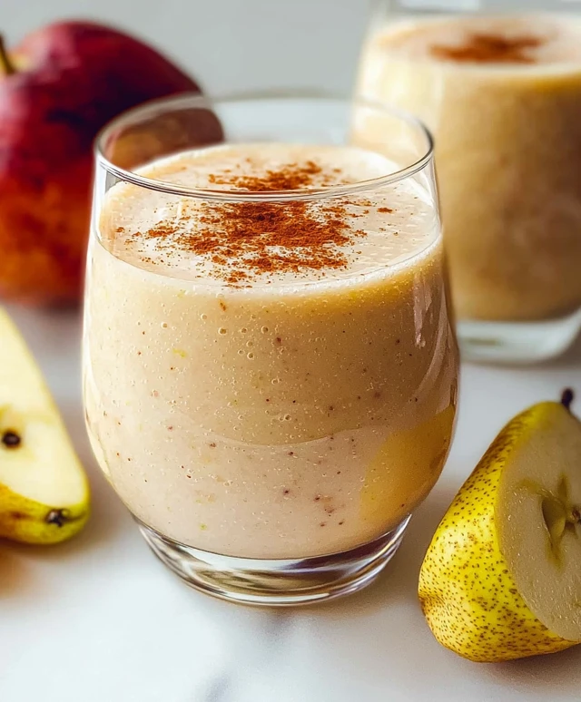 Smoothie pomme poire