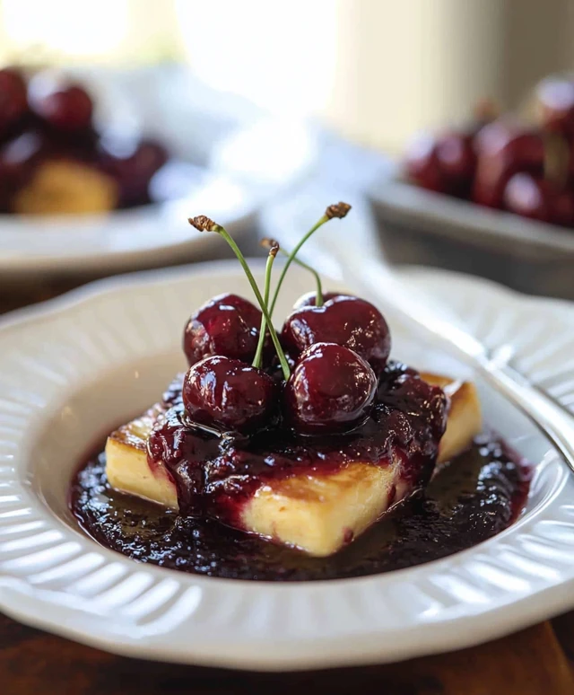 compote de cerises