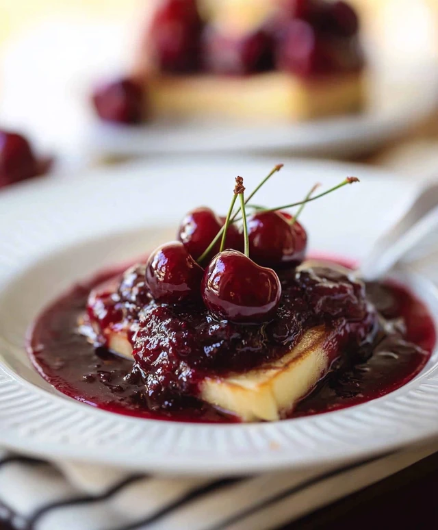 compote de cerises