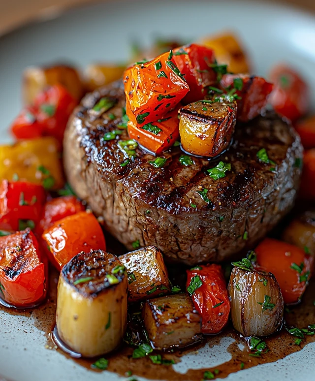 Steak au poivre classique