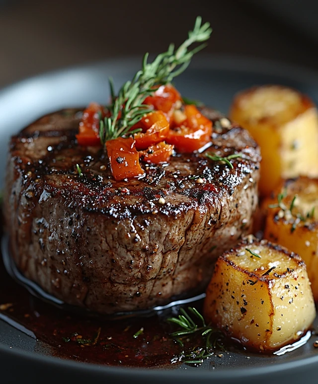 Steak au poivre classique