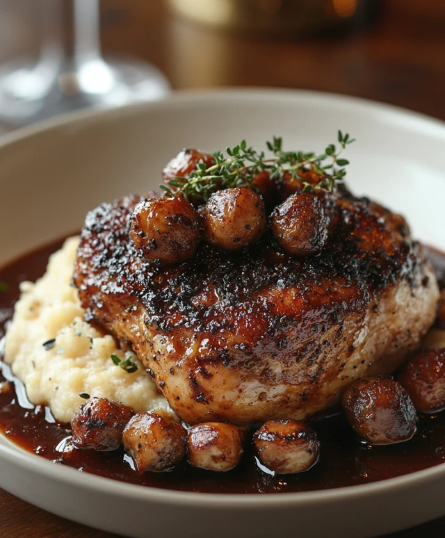 Coq au Vin traditionnel