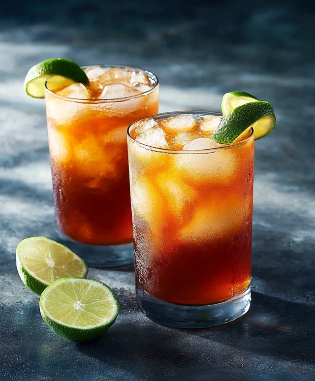 Cocktail sans alcool Dark Stormy
