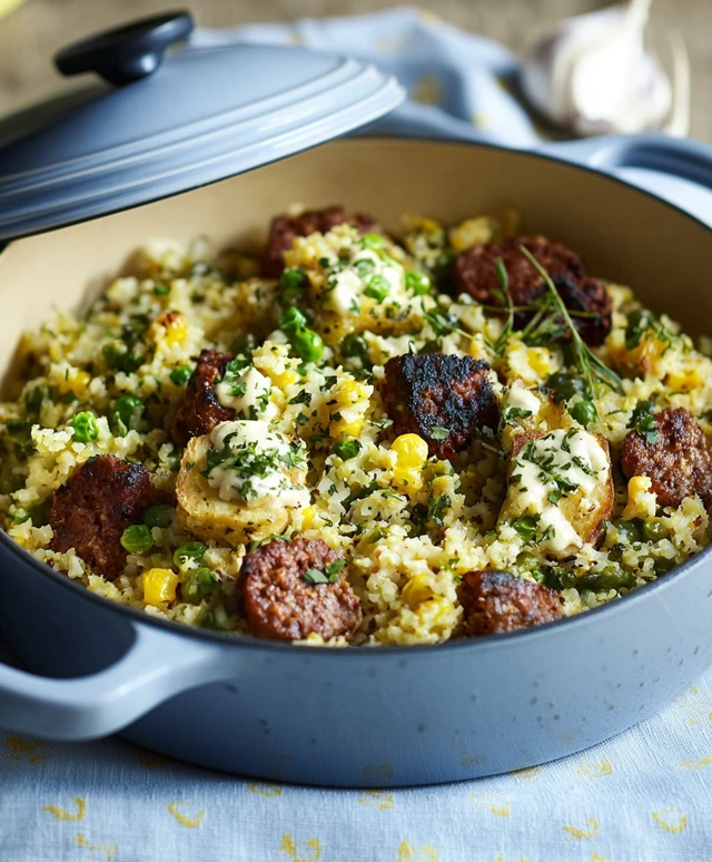 Kedgeree végétarien facile