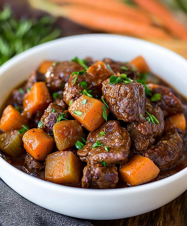 Boeuf Bourguignon traditionnel