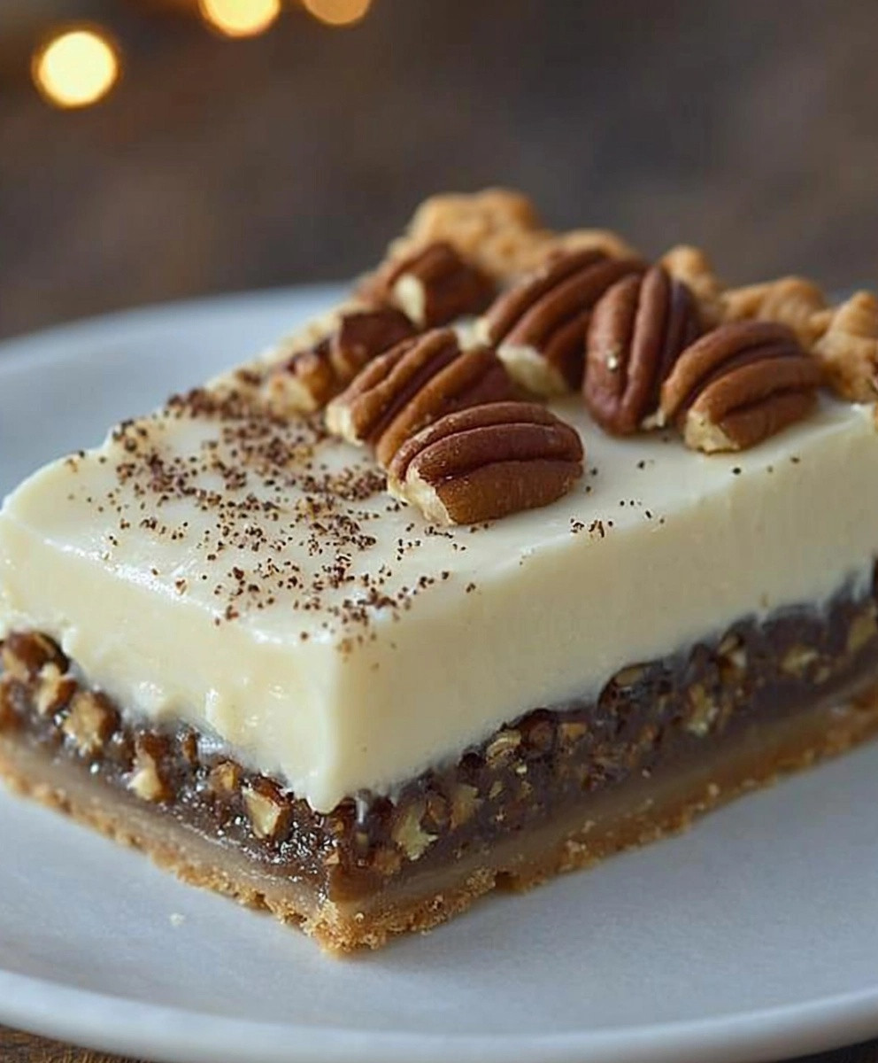 Tarte vanille pécan
