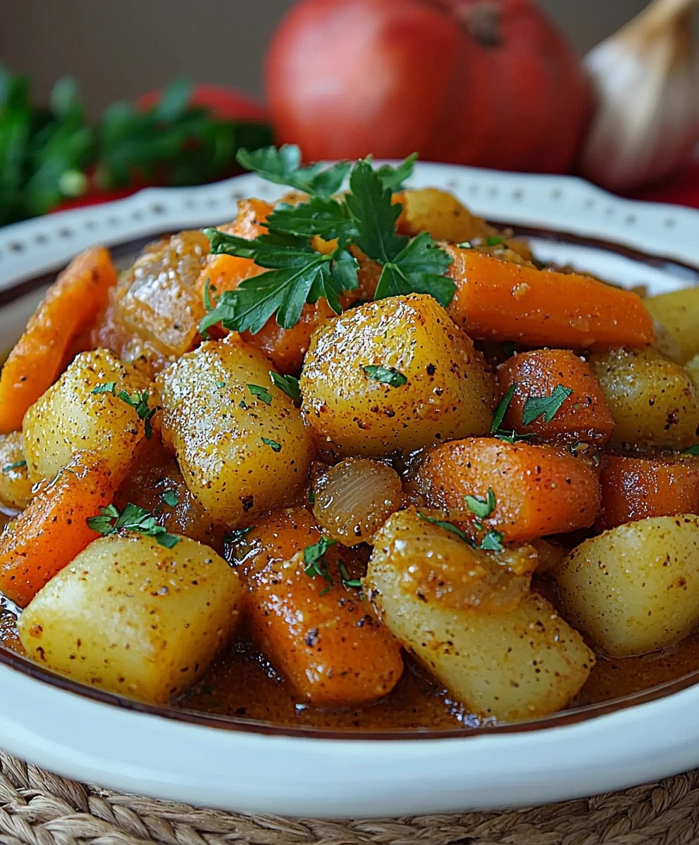 Tajine de légumes d'hiver