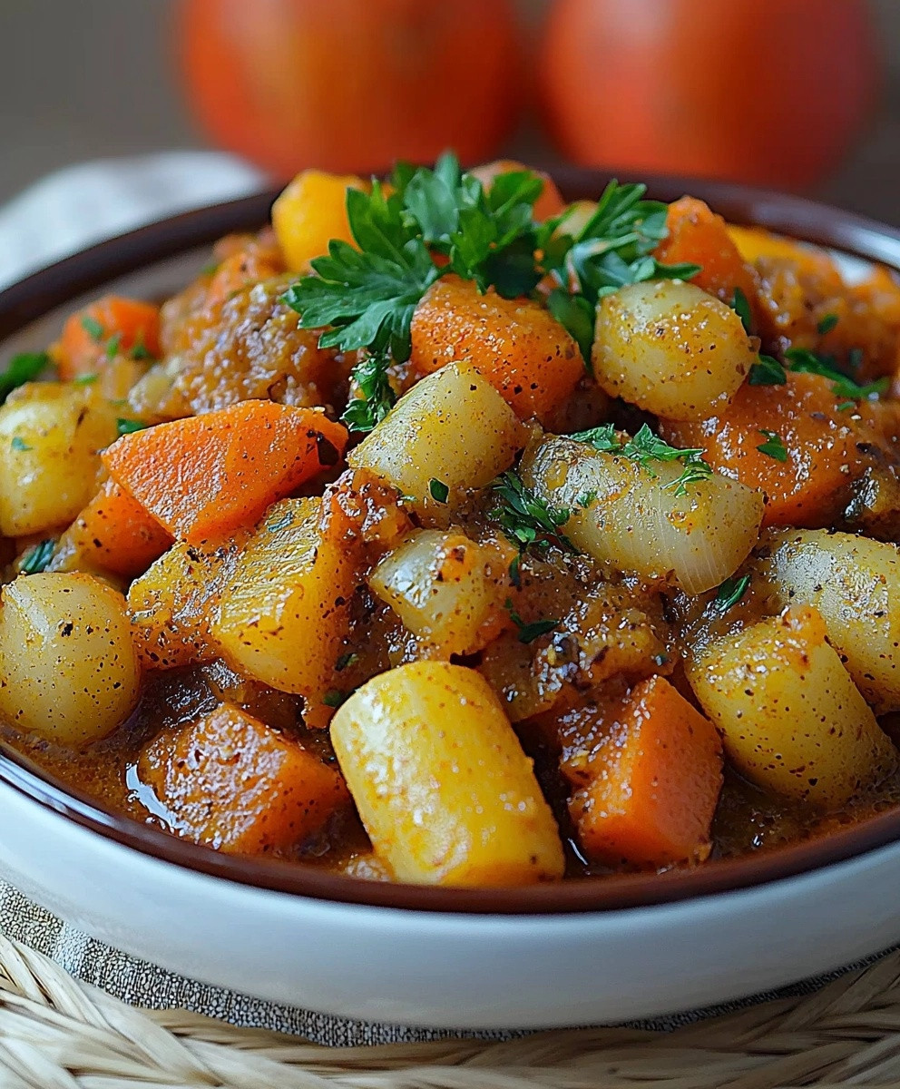 Tajine de légumes d'hiver