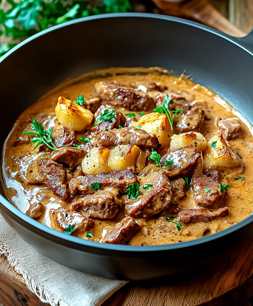Buf Stroganoff délicieux