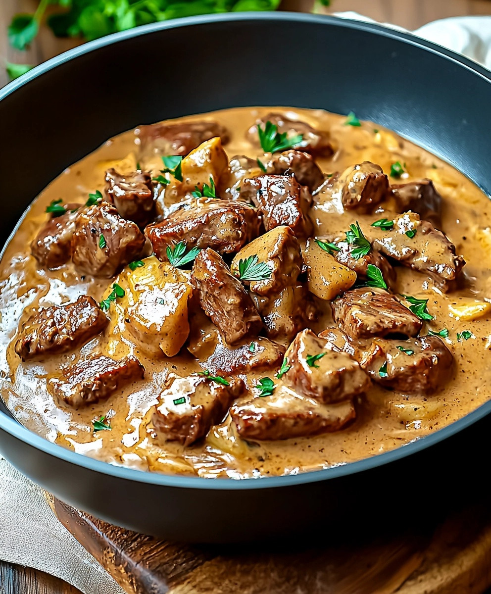 Buf Stroganoff délicieux