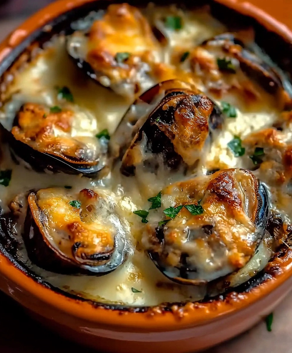 Moules Gratinées Savoureuses