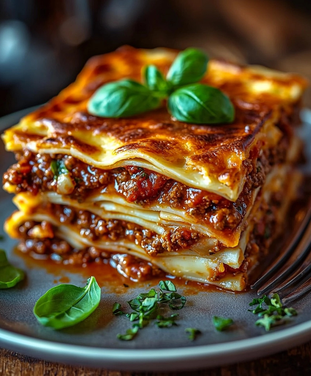 Lasagnes à la Bolognaise