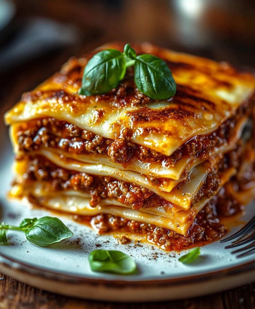 Lasagnes à la Bolognaise