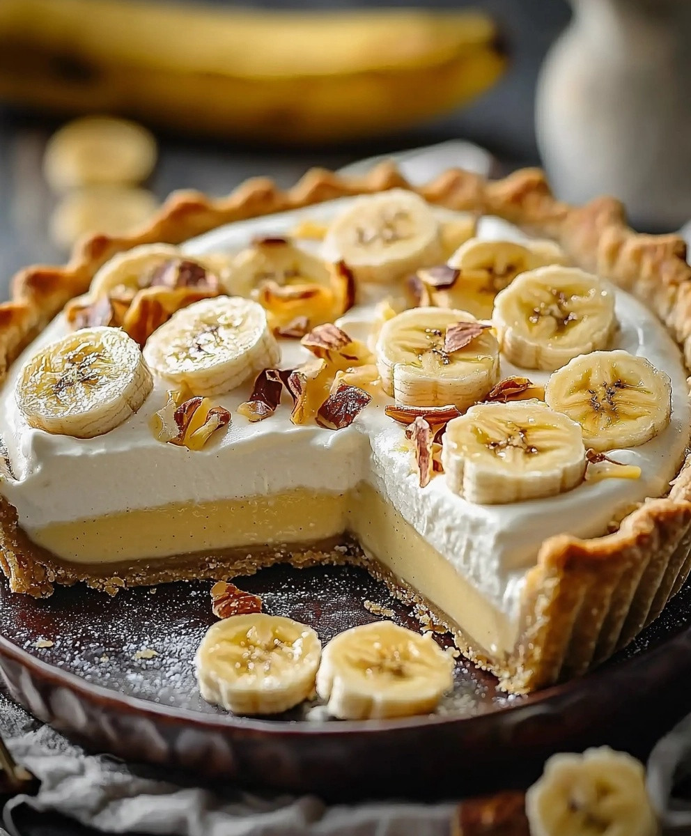 Tarte à la Crème de Banane