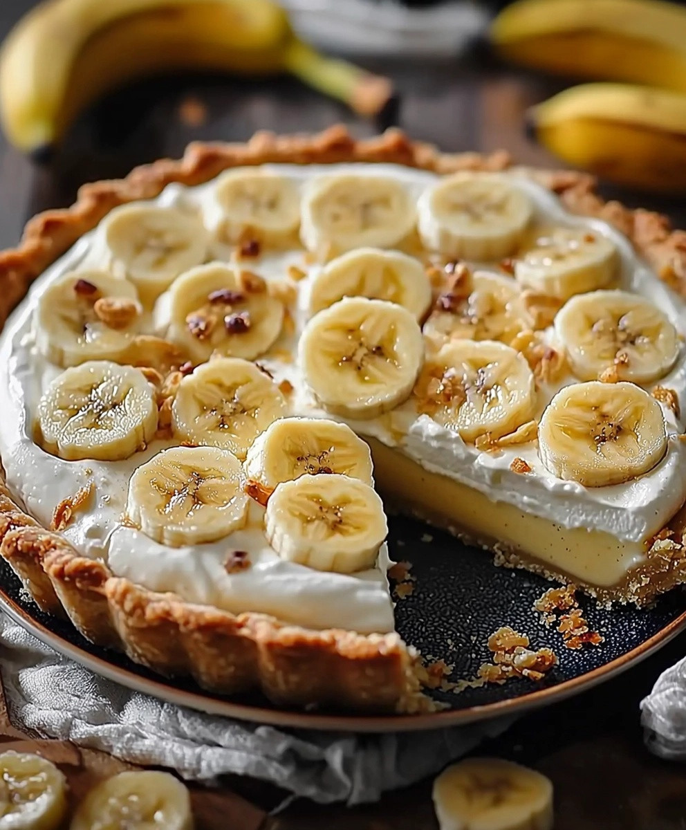 Tarte à la Crème de Banane