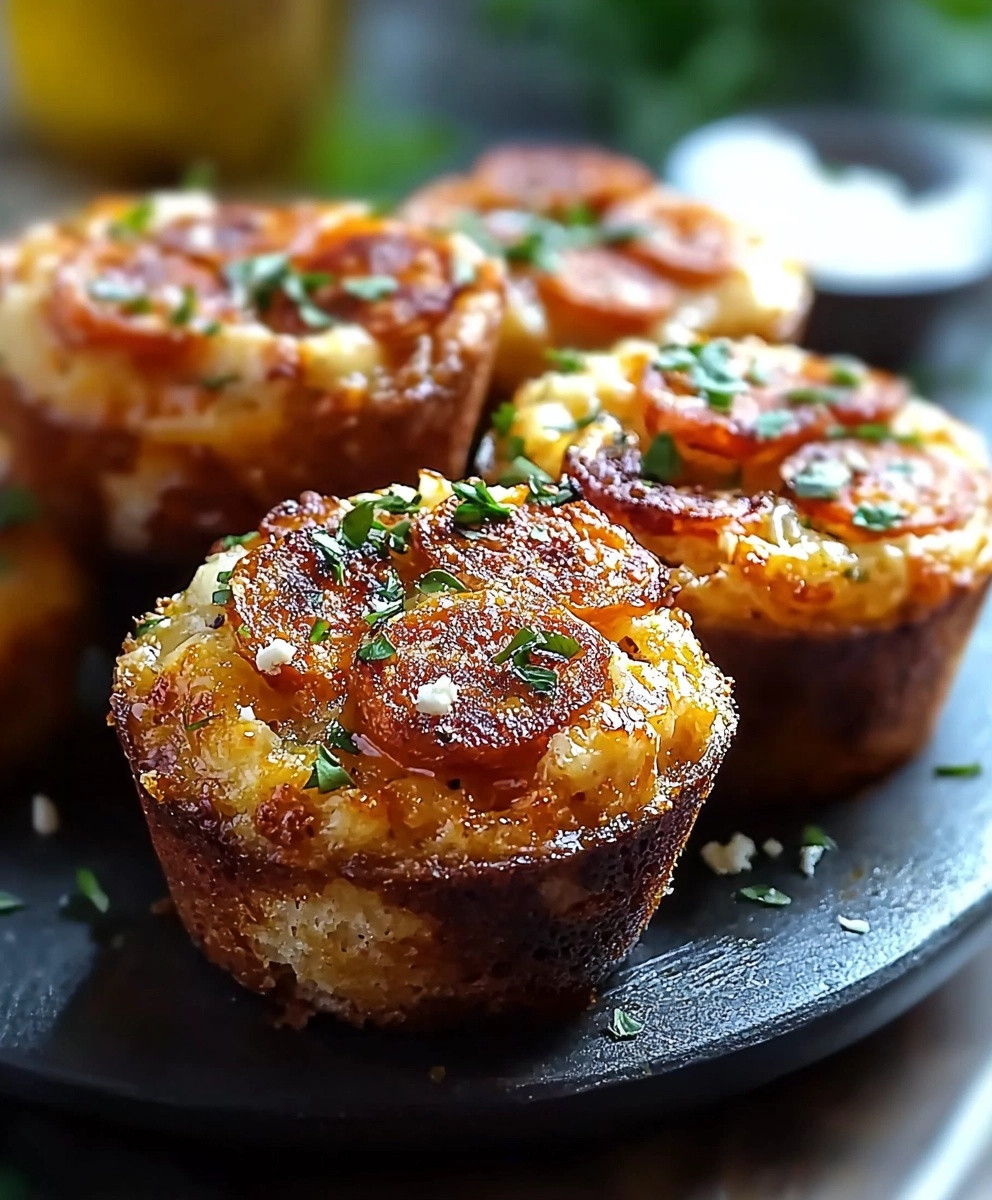 Muffins chorizo chèvre
