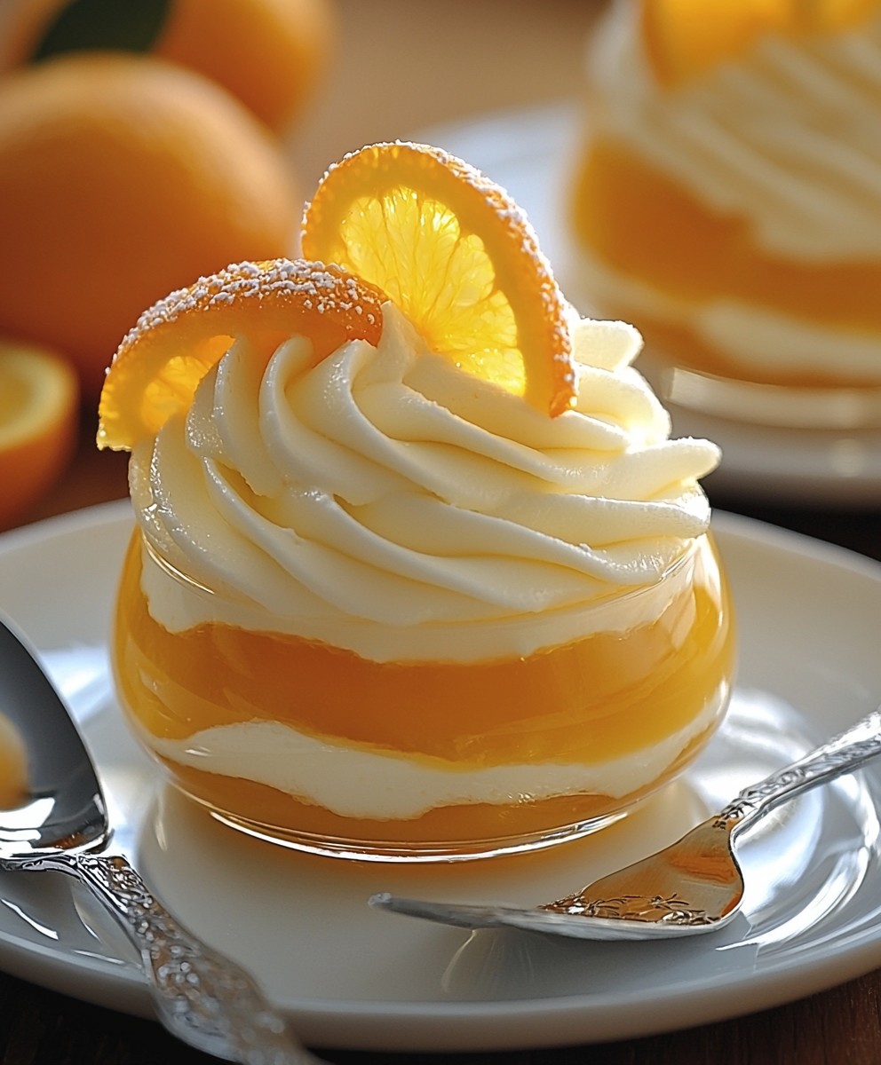 Mousse aux clémentines