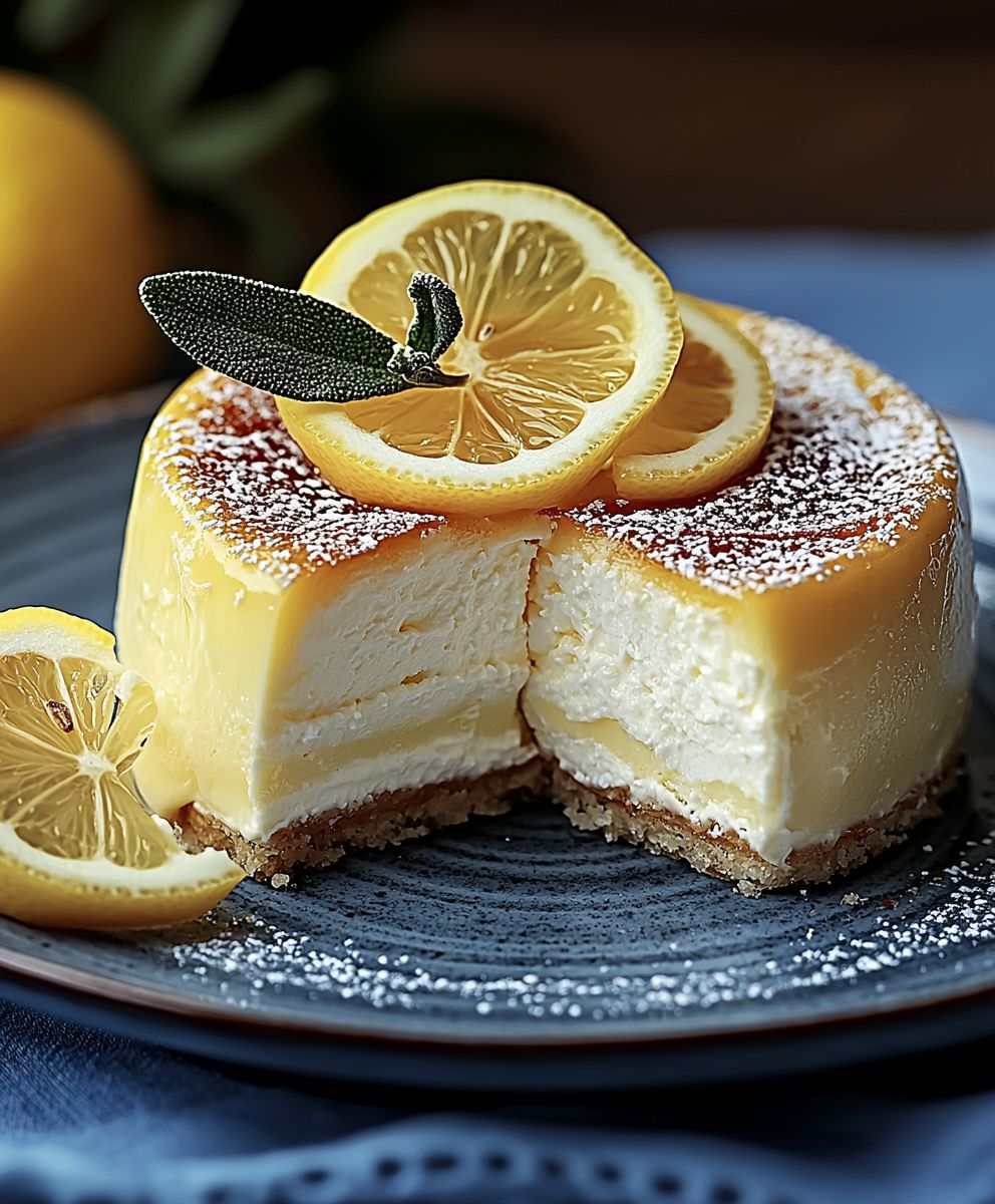 Fondant citron mascarpone