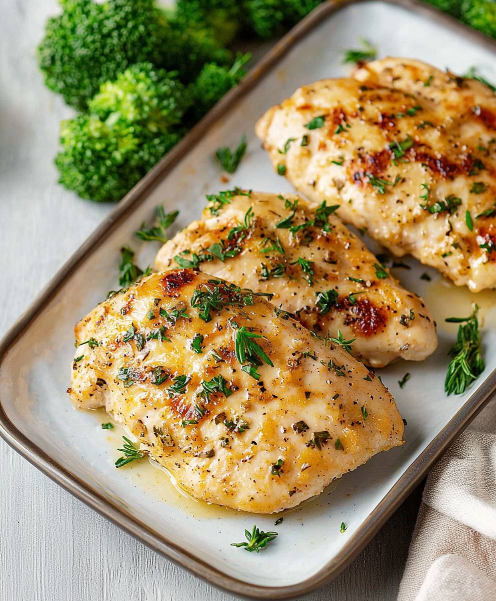 Poulet ranch au four