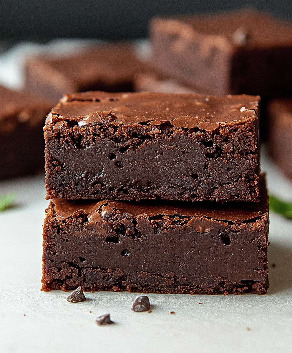 Brownies à la menthe