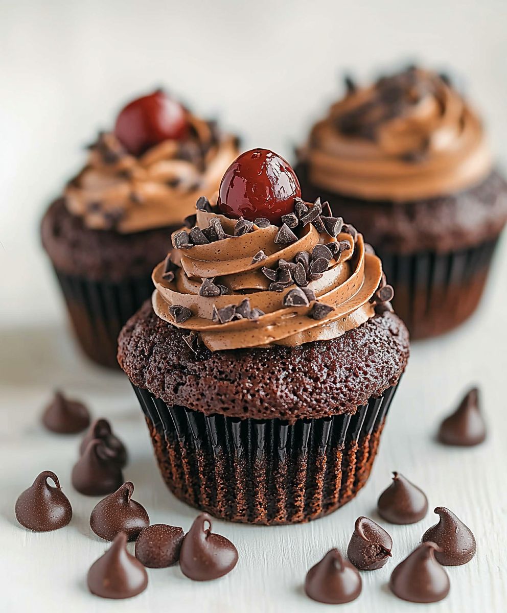 Cupcakes chocolat ultimes