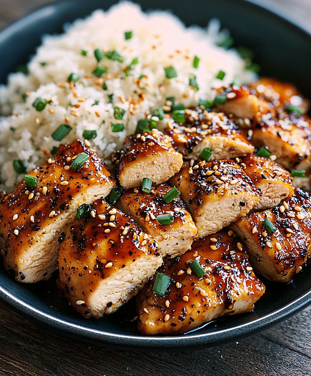 Poulet ail poivre noir