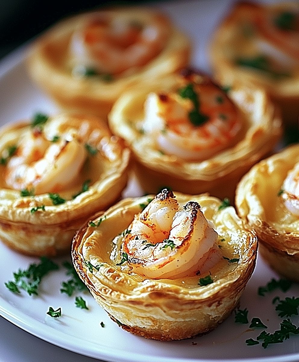 Tartelettes aux crevettes