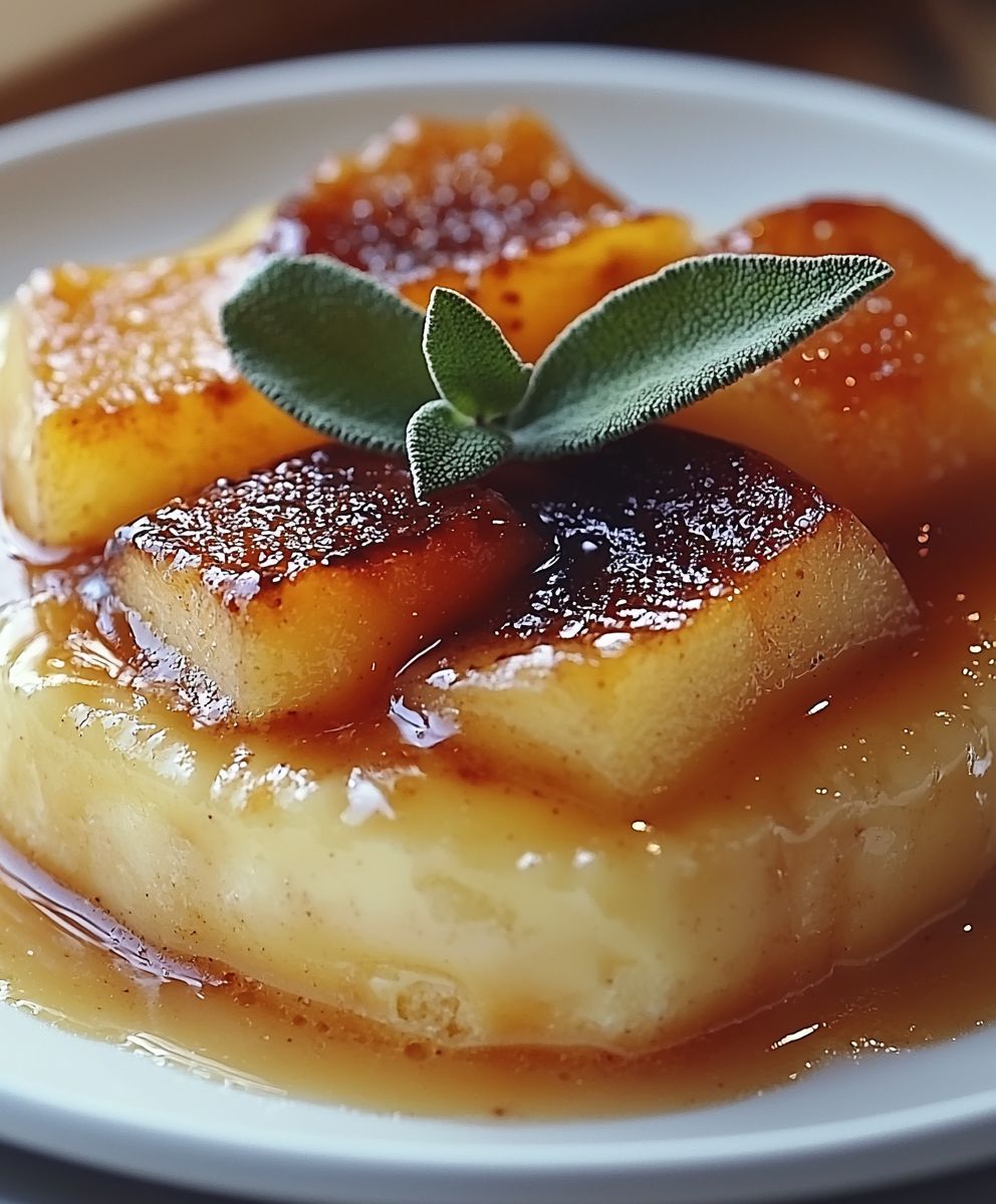 Pudding aux pommes