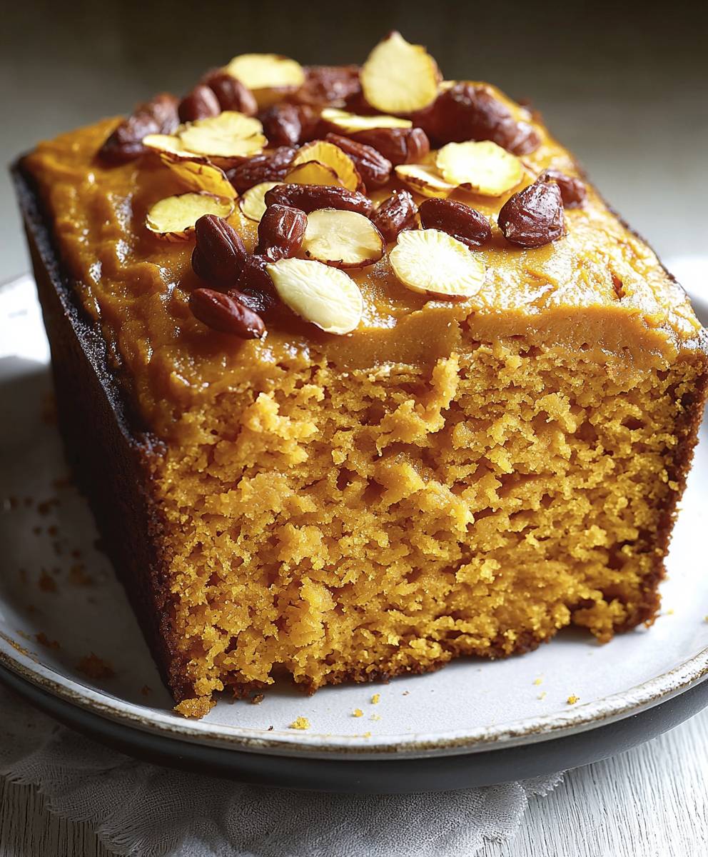 Gateau soyeux patates douces