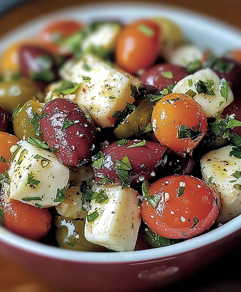 Salade grecque légumes fraîcheur
