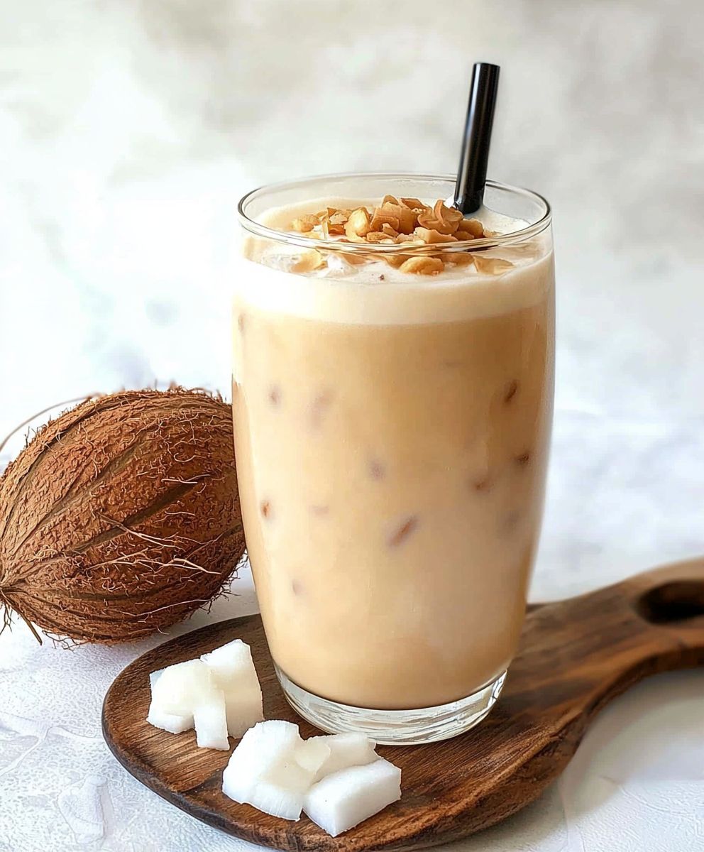Thé au lait de coco