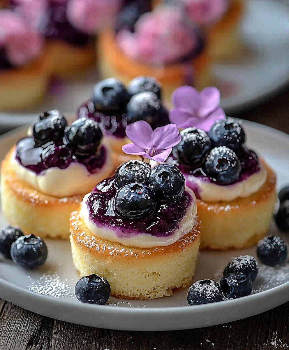 Cheesecake aux myrtilles facile