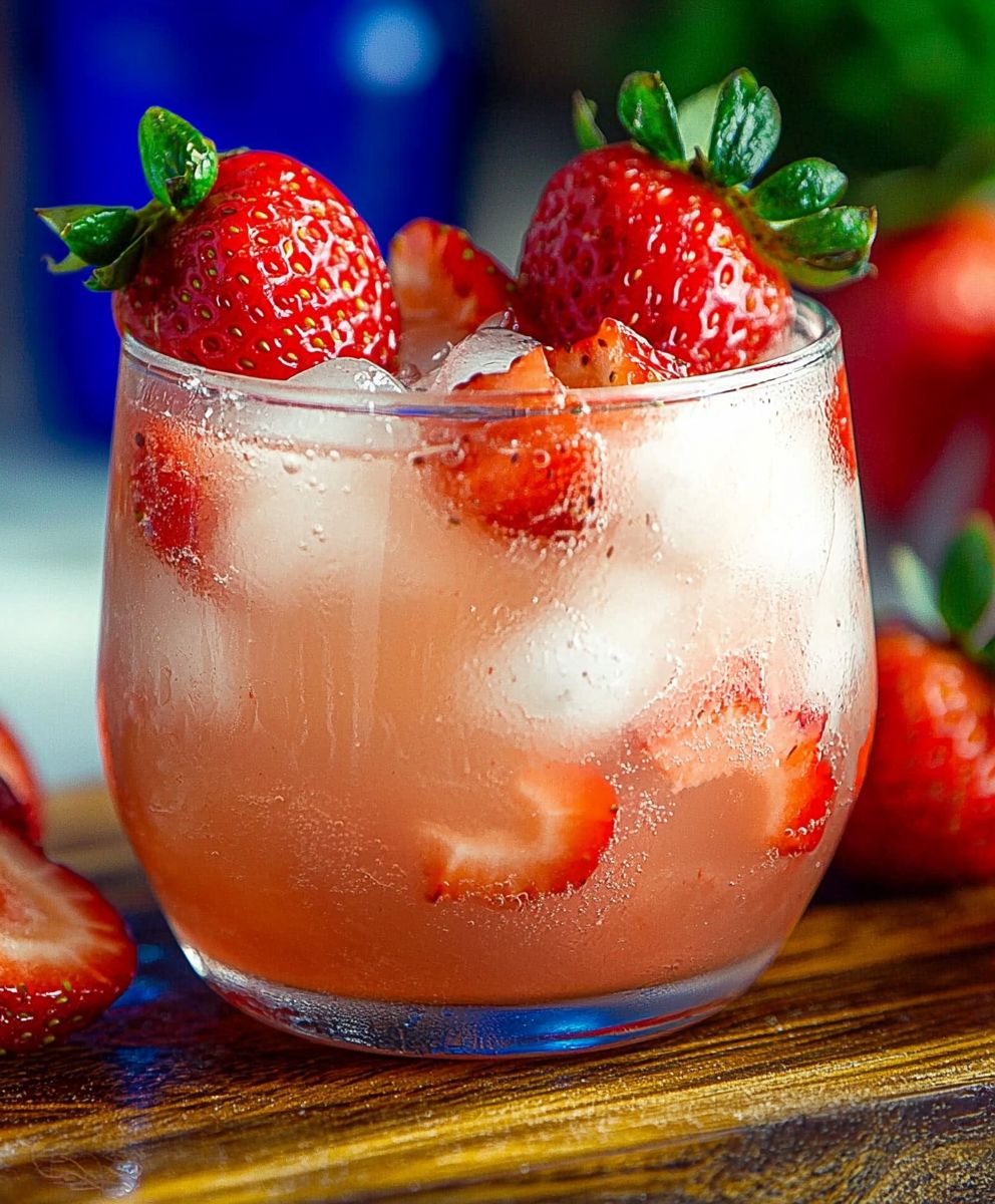 Agua fresca aux fraises