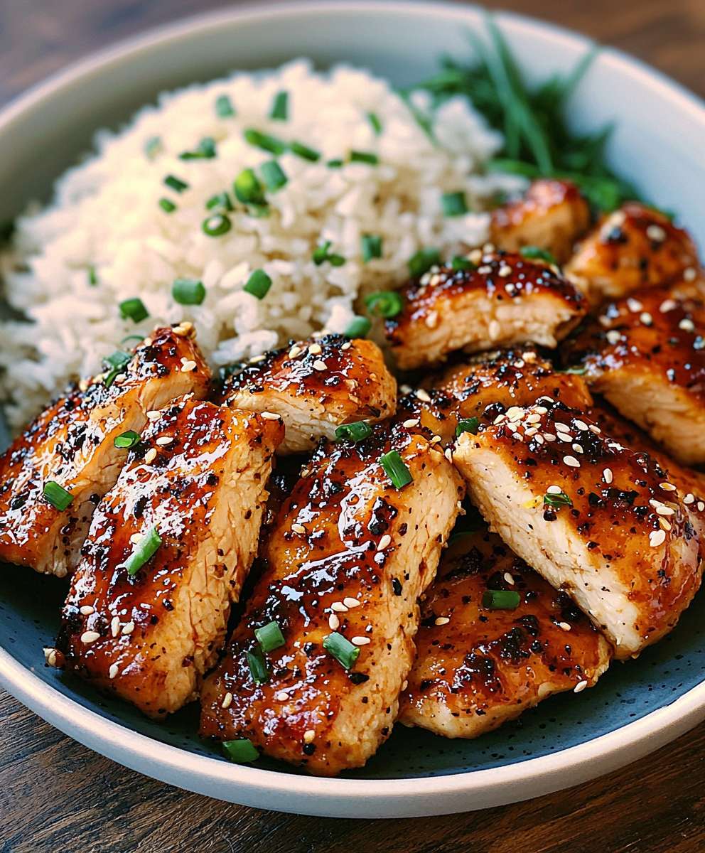 Poulet ail poivre noir