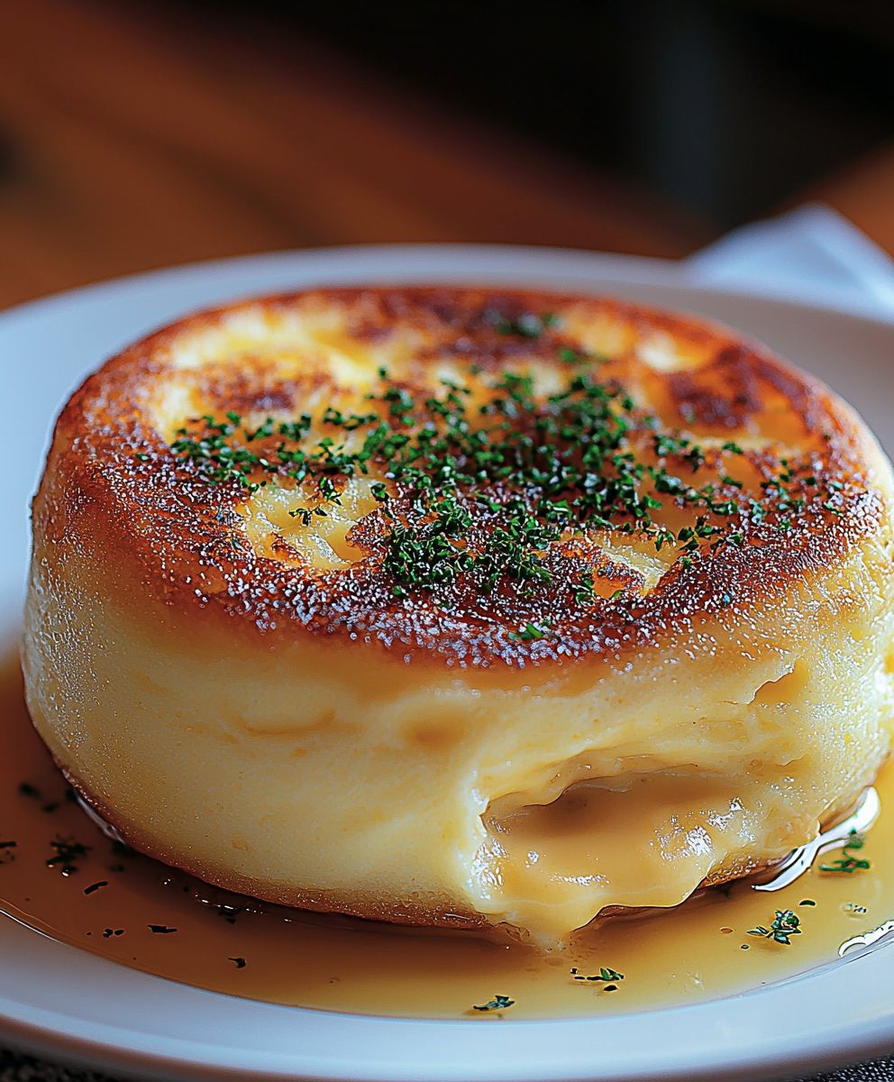 Omelette soufflée au fromage